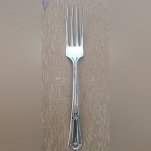 Branford Rogers Silverplate 1920's Bouquet Vendome Dinner Fork